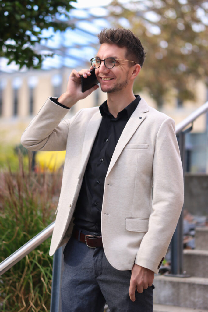 Business-Fotoshooting outdoor in Regensburg